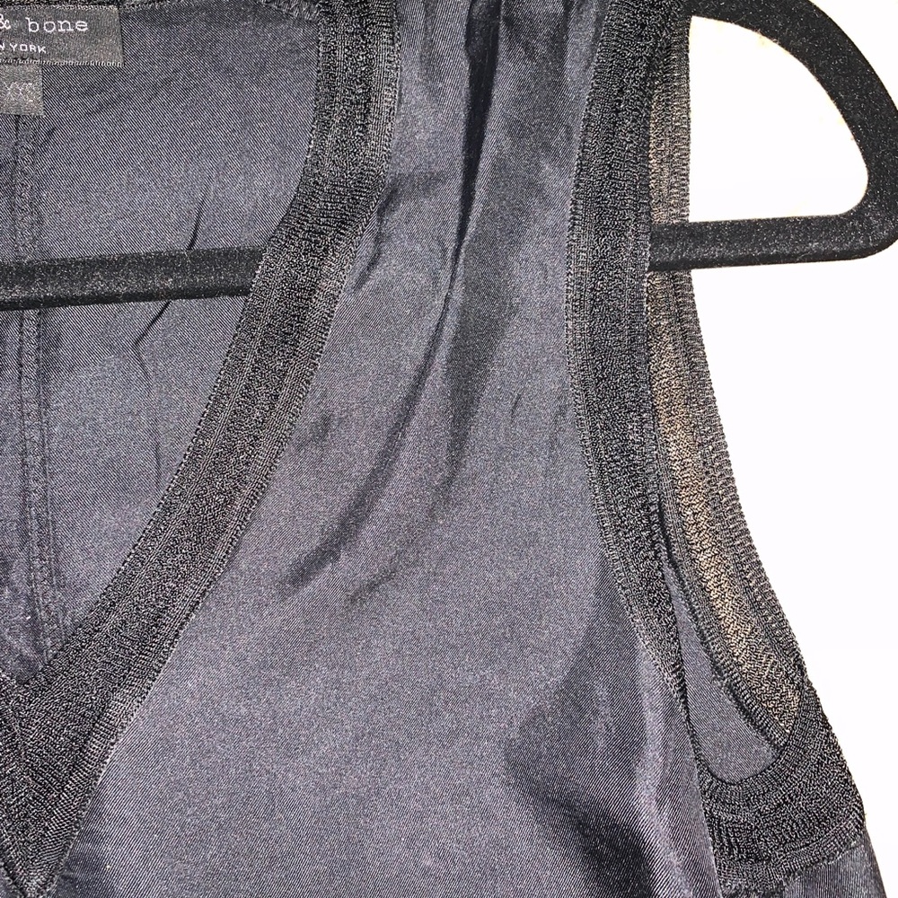 Rag & Bone Black Silk Dress - Picture 4 of 6